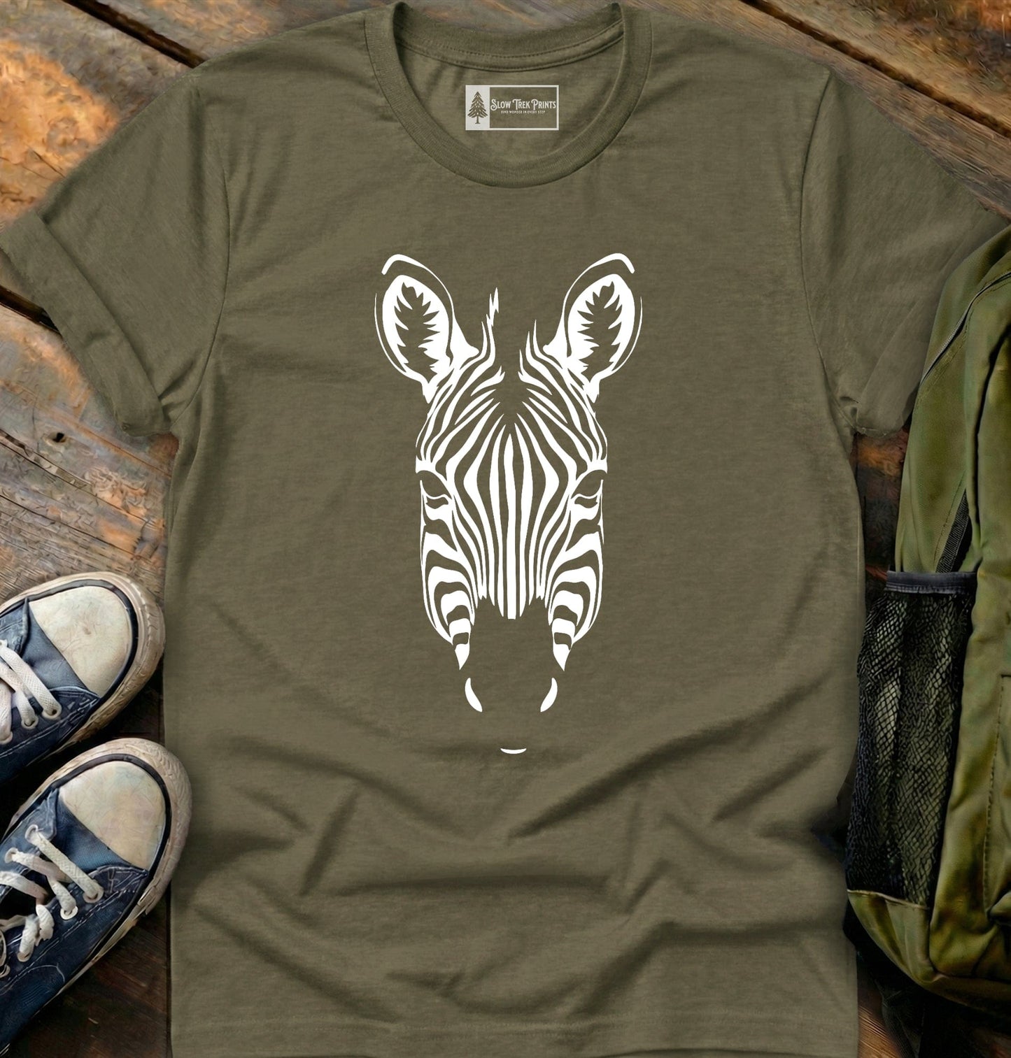 Zebra Portrait T-Shirt