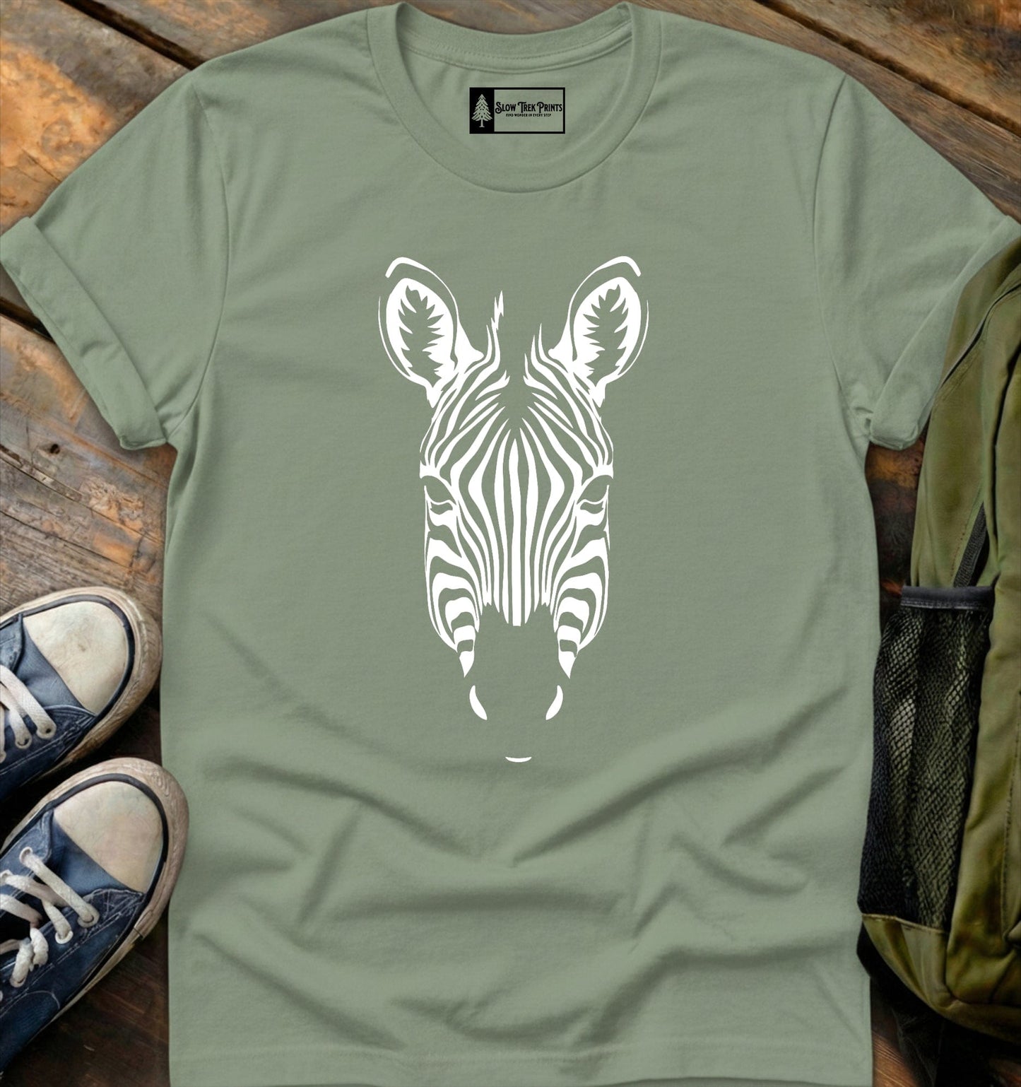 Zebra Portrait T-Shirt