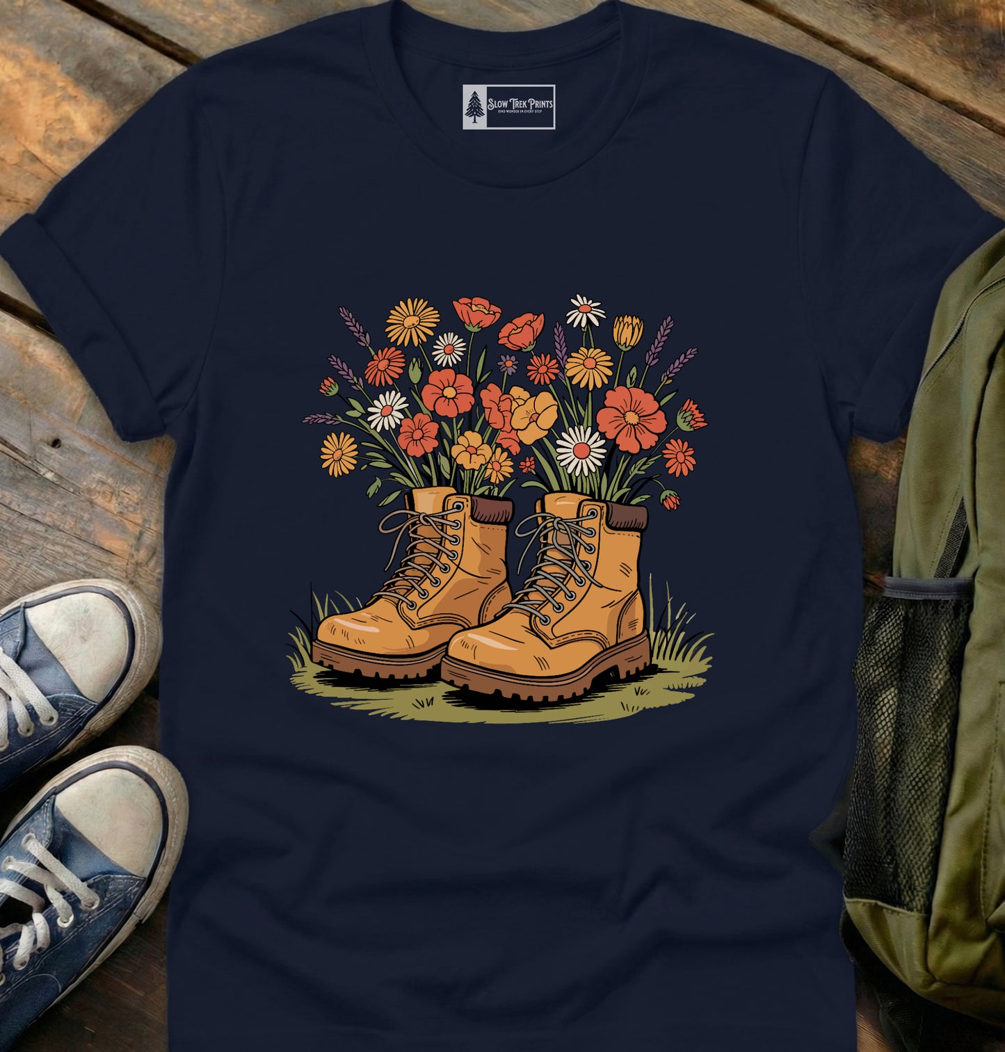 Blooming Boots T-Shirt