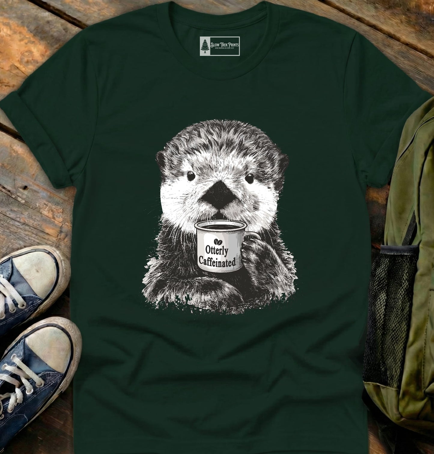 Otterly Caffeinated T-Shirt