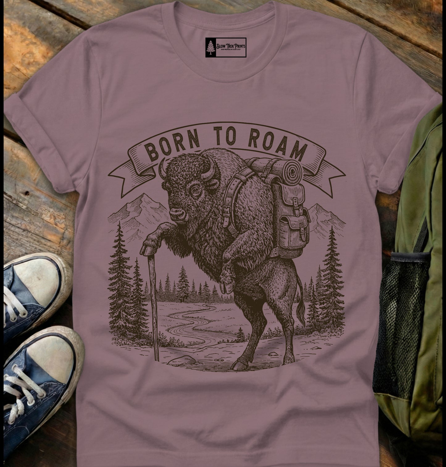 Roaming Bison T-Shirt