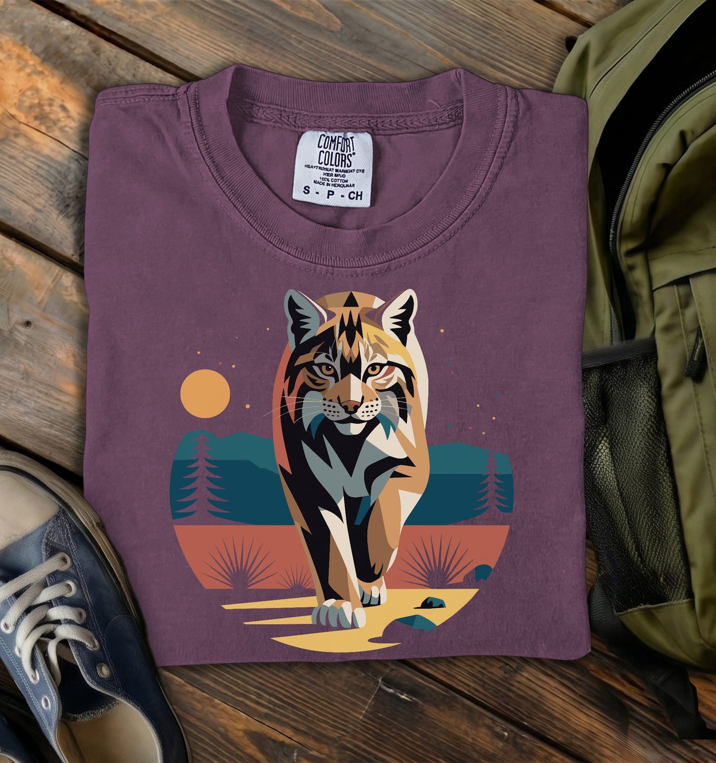 Bobcat Watch Comfort Colors T-Shirt