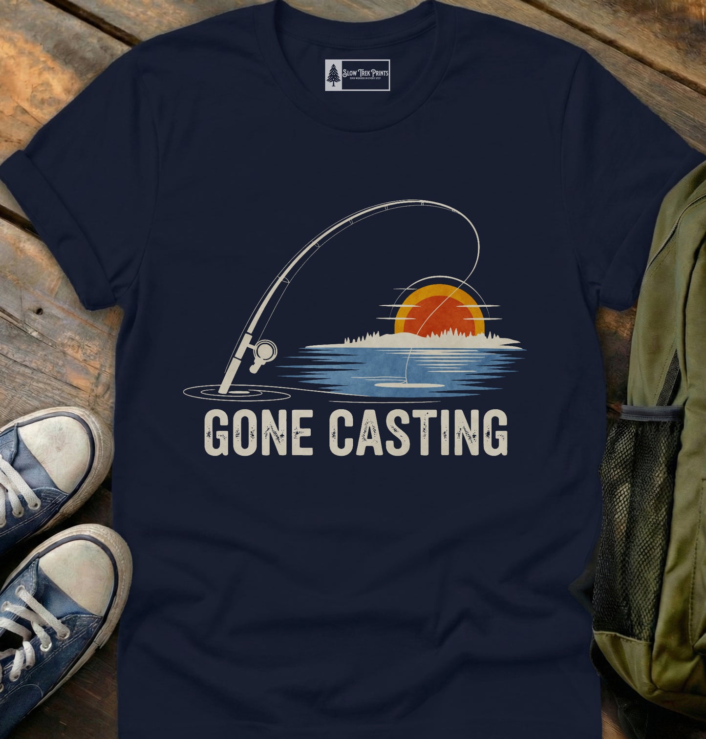 Gone Casting T-Shirt