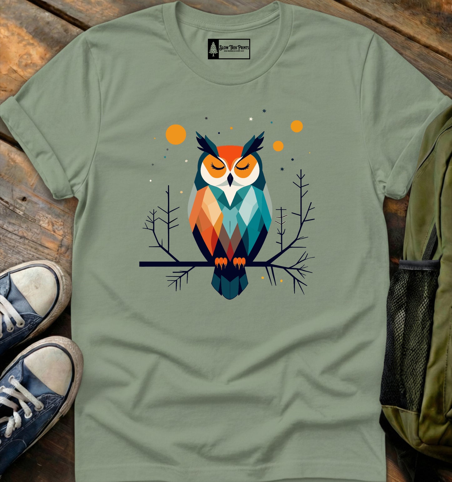 Geometric Owl T-Shirt