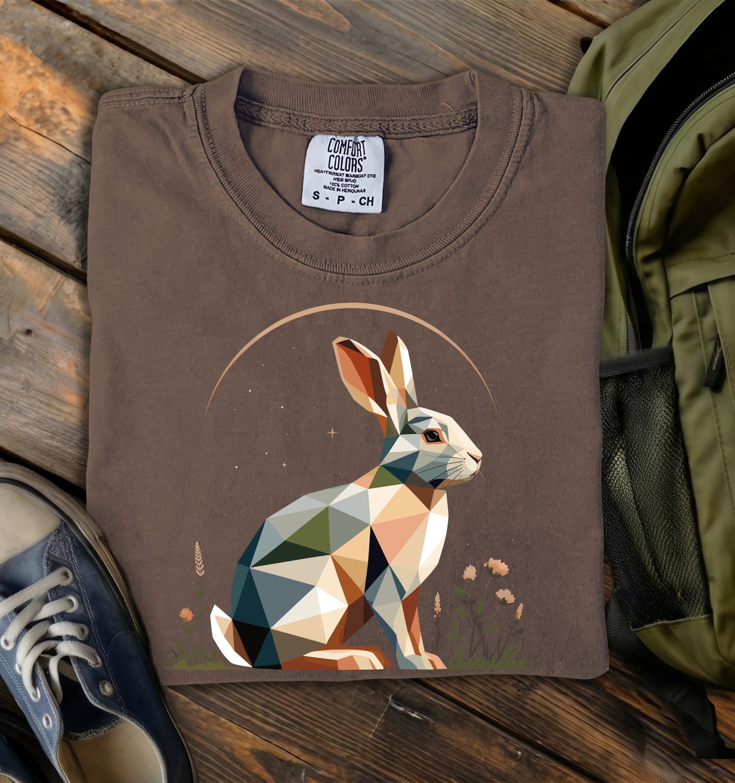 Midnight Rabbit Comfort Colors T-Shirt