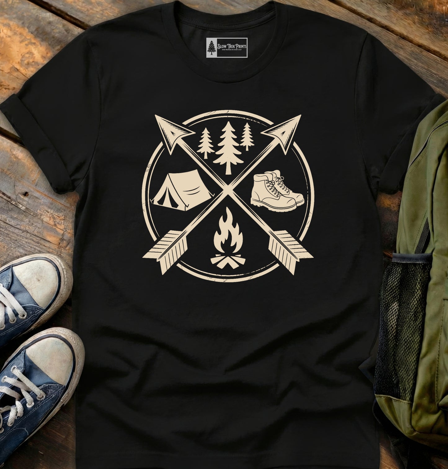 Campfire Compass T-Shirt