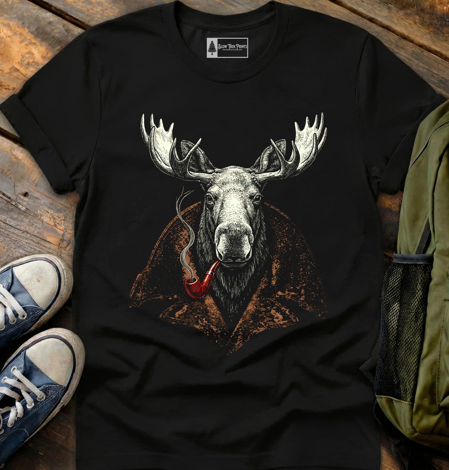 Gentleman Moose T-Shirt