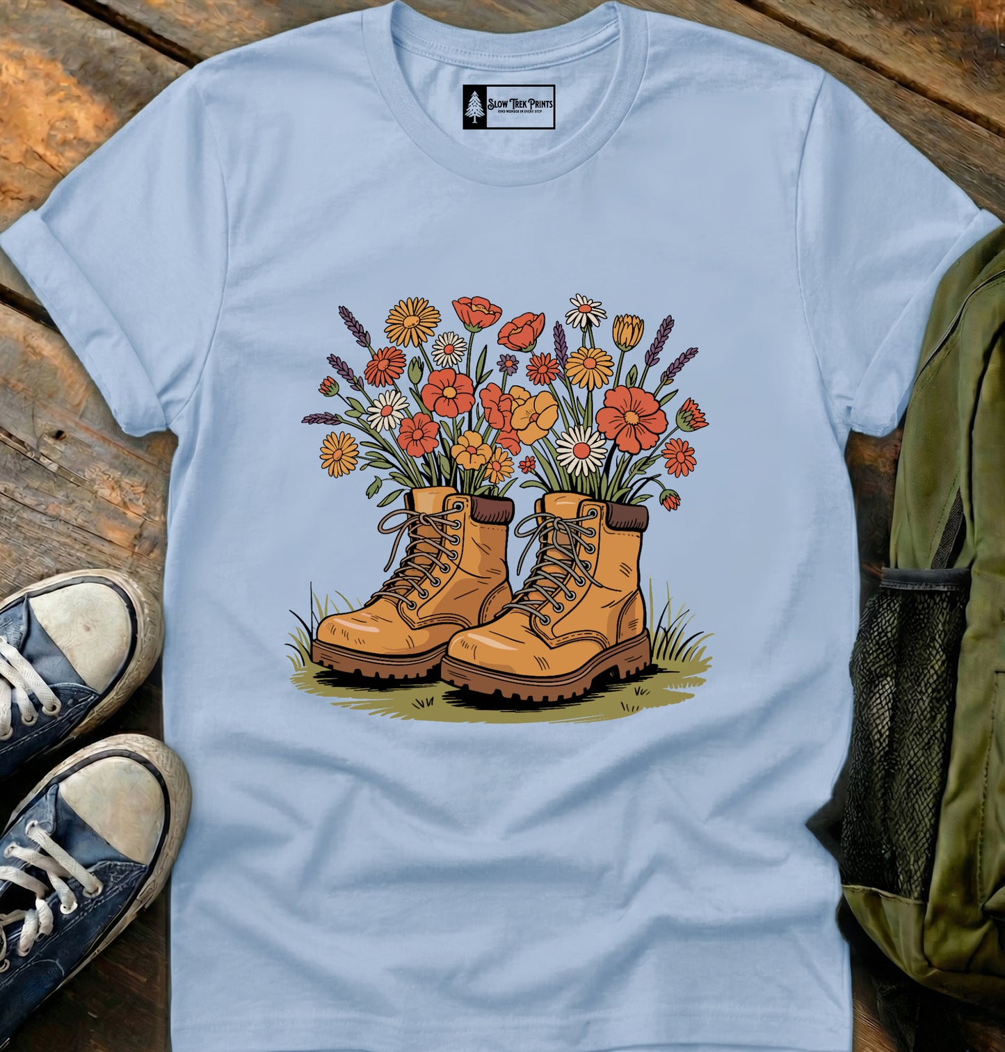 Blooming Boots T-Shirt