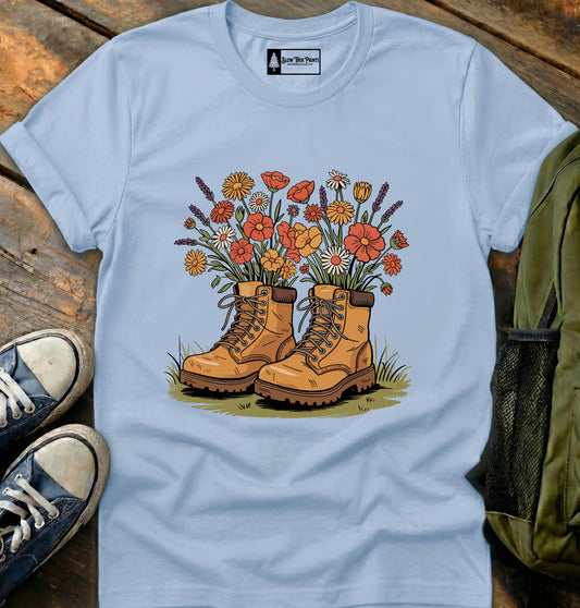 Blooming Boots T-Shirt