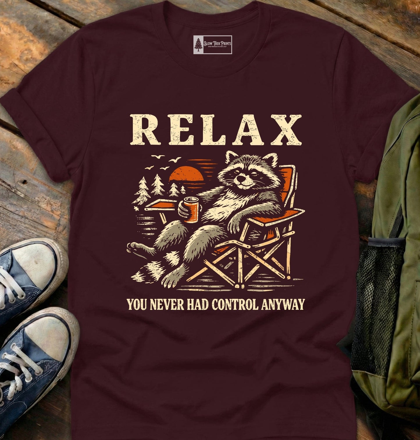 Relax Raccoon T-Shirt