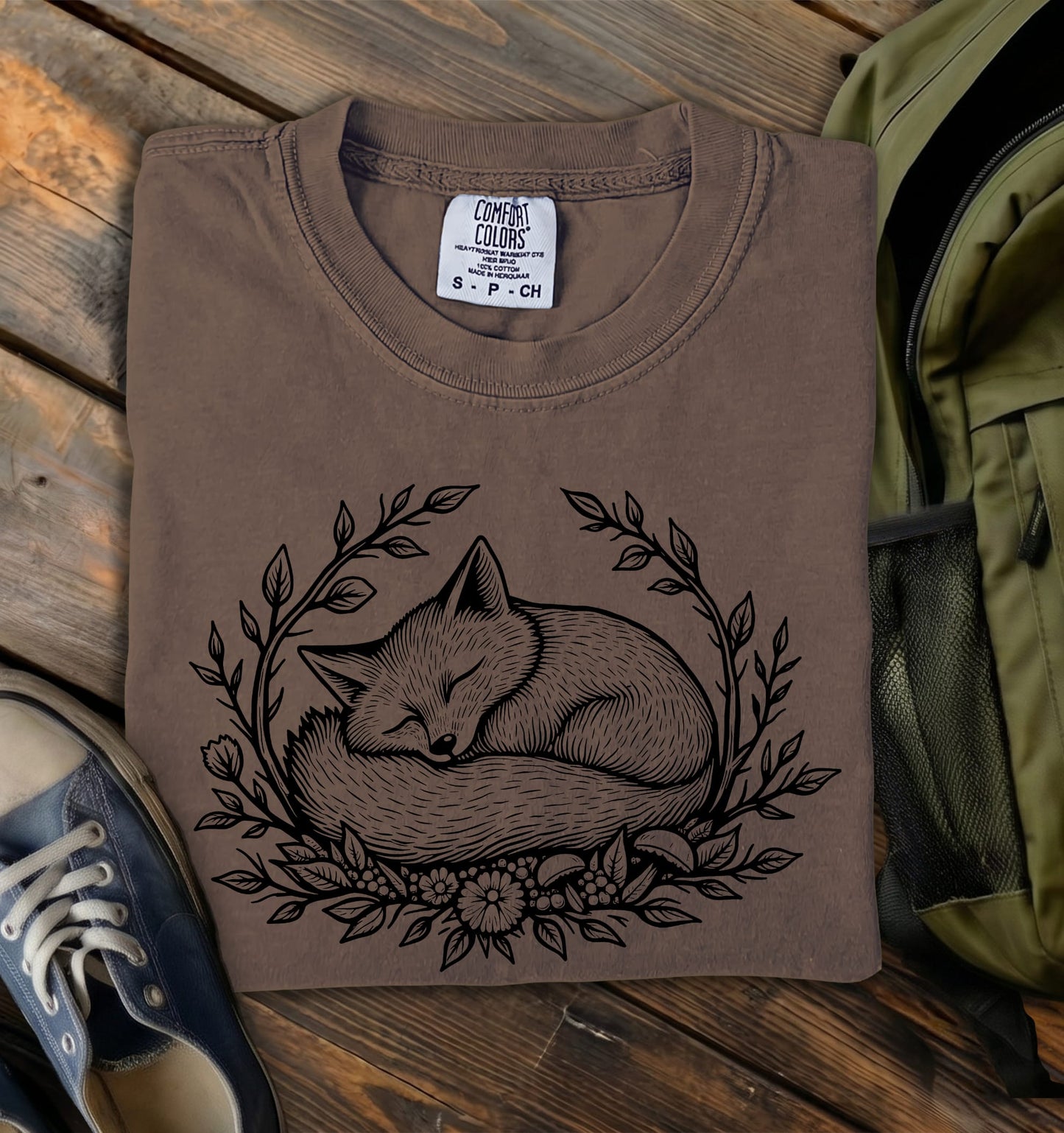 Dreaming Fox Comfort Colors T-Shirt