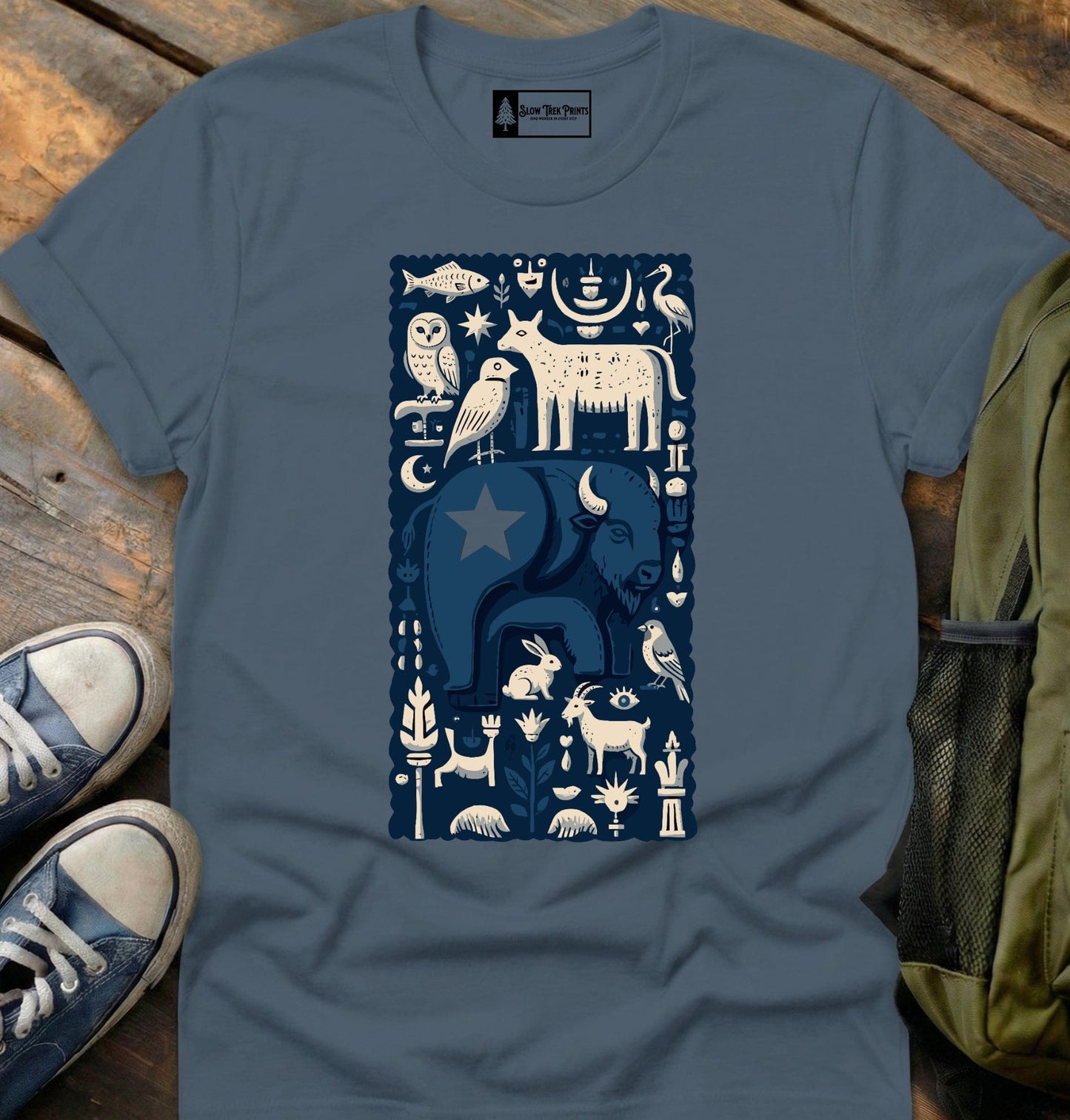 Bison Totem T-Shirt
