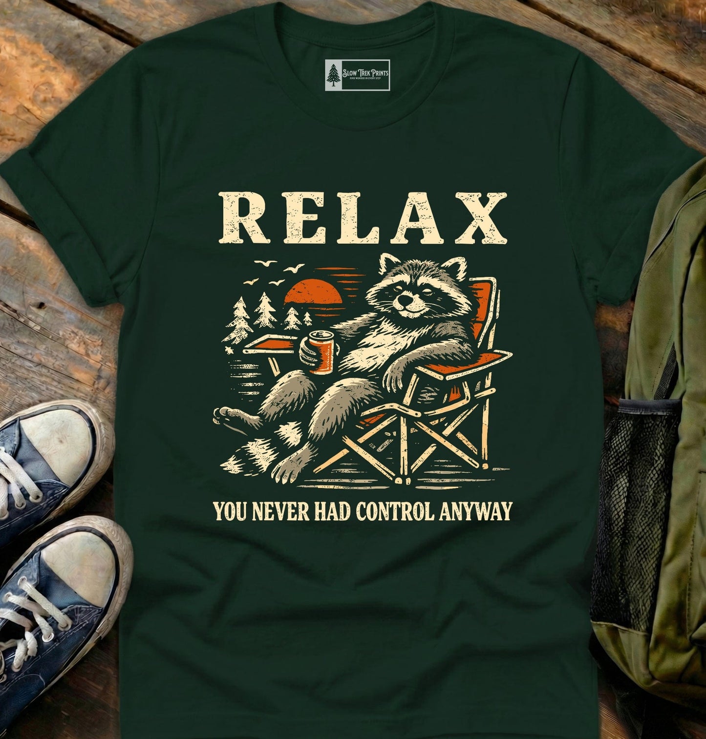 Relax Raccoon T-Shirt